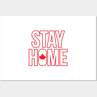 Canada Day 2020 Stay Home Posters and Art